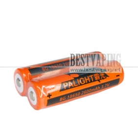 Wholesale PALIGHT BG 18650 2600mAh 3.7V Protected li-ion Battery ( 2 pcs )
