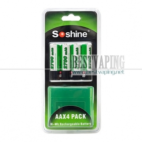 Wholesale Soshine Ni-MH Rechargeable AA/Mignon 2700mAh battery