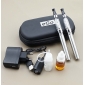 Wholesale Ego-TS Double Stem 900mAh E-cigarette General Flavor High Content with Portable Bag Metallic Colour