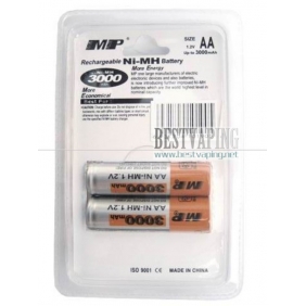 Wholesale MP Rechargeable Battery AA Ni-MH 3000mAh 1.2V