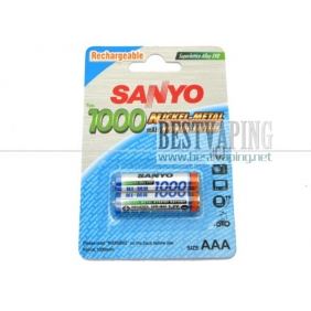 Wholesale SANYO AAA 1000mAh Rechargeable Ni-MH Battery