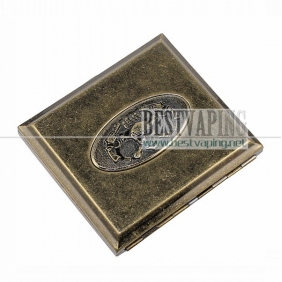 Wholesale Cigarette Copper Carrying Case DH-7704