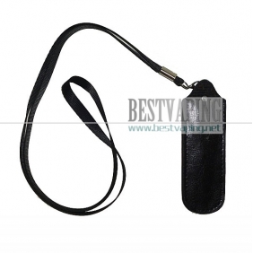 Wholesale Electronic Cigarette Leather Lanyard/Bag